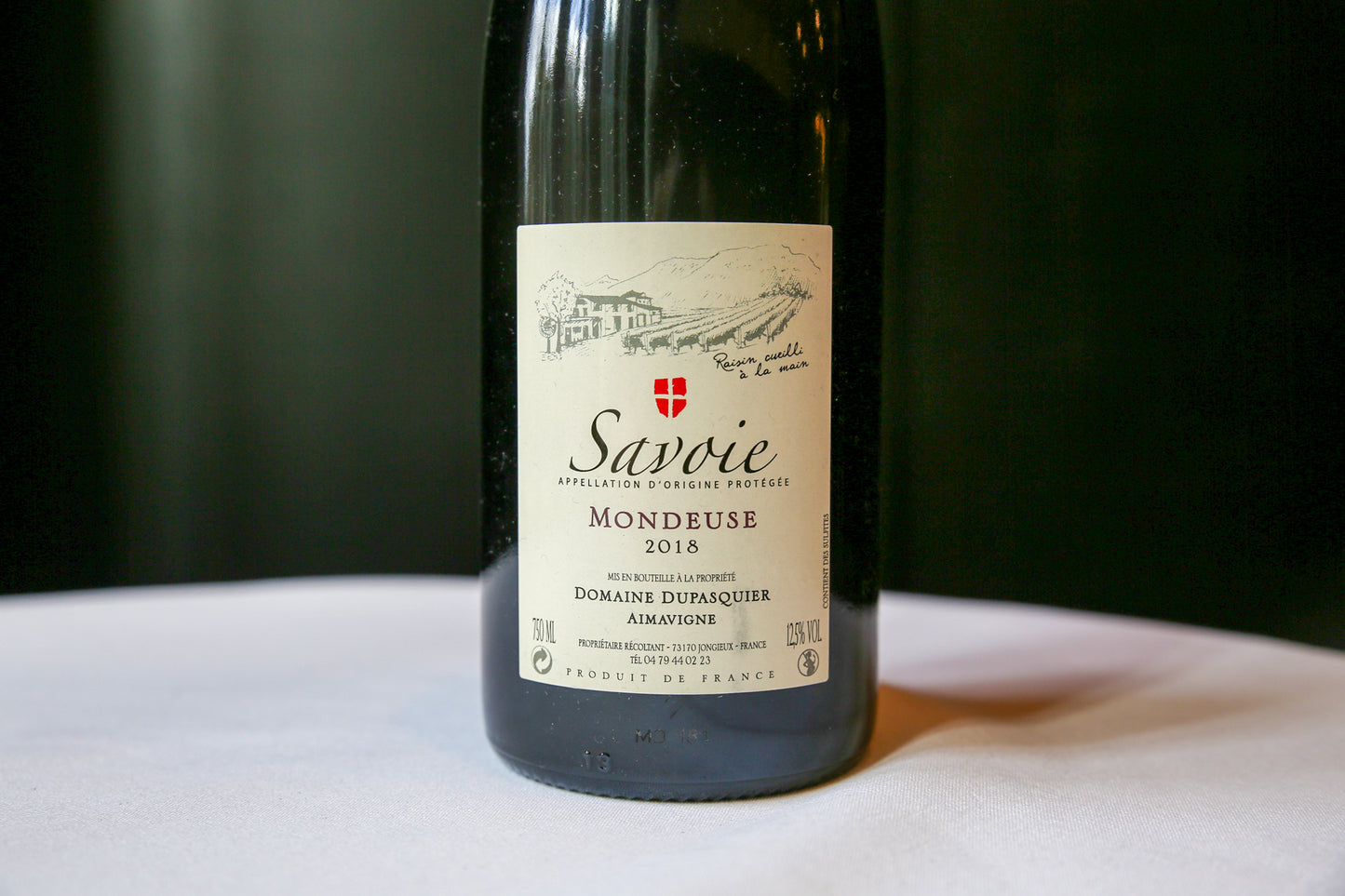 2018 Dupasquier Mondeuse