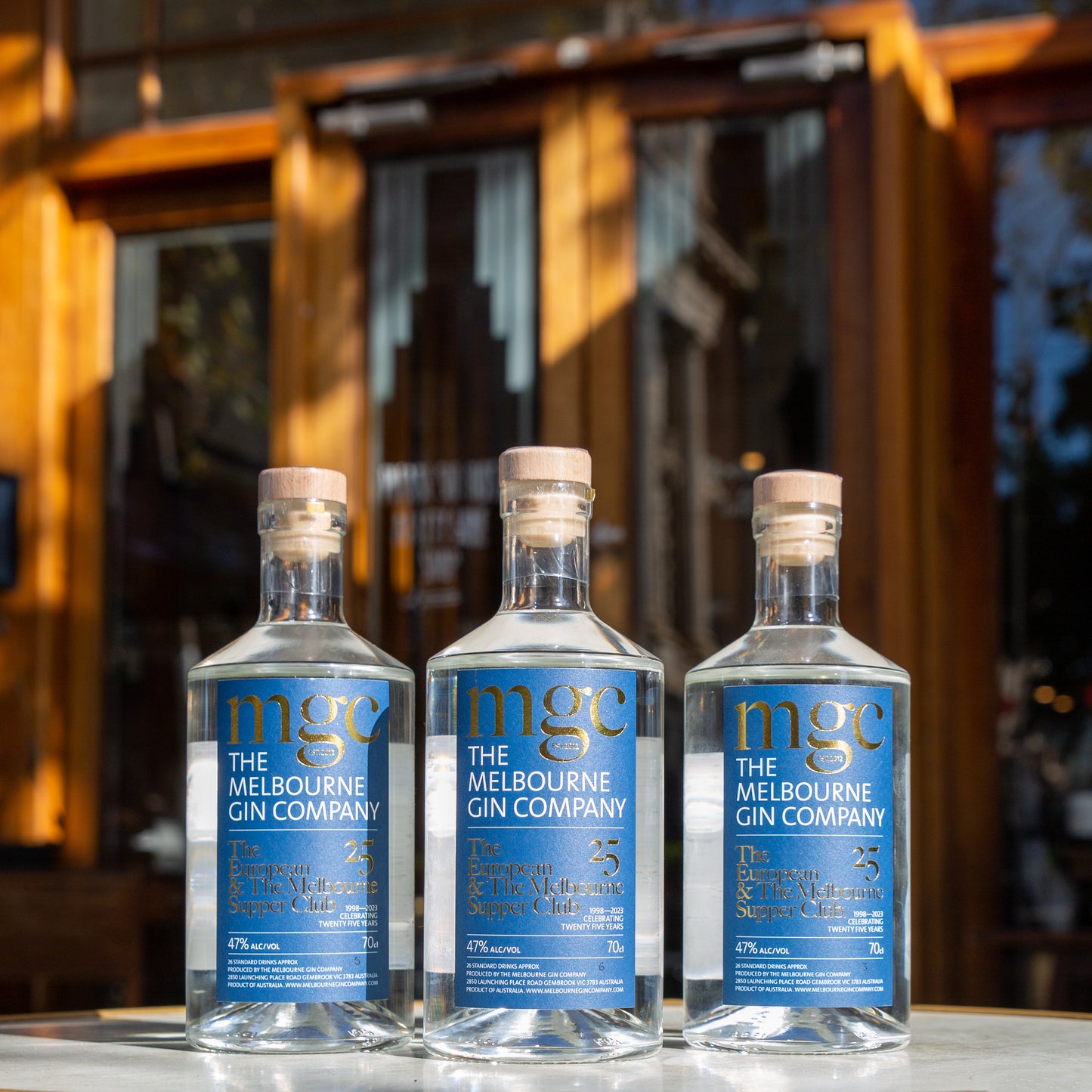 MGC x The European & The Melbourne Supper Club 25th Anniversary Gin