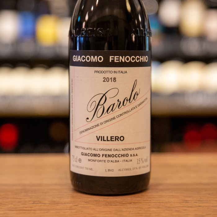 2018 Giacomo Fenocchio Barolo Villero