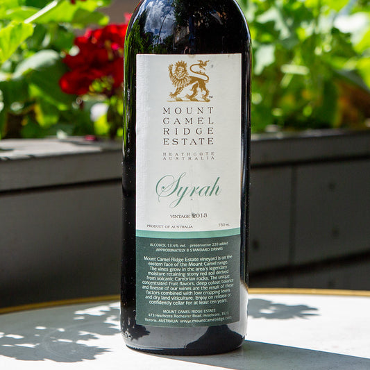 2013 Mount Camel Ridge Estate Syrah